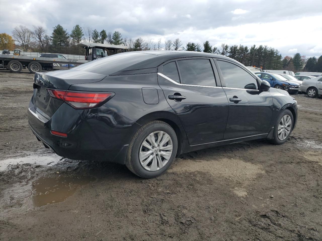 2022 Nissan Sentra VIN 3N1AB8BV3NY203955 Copart auction photo, side / minor dent/scratches damage thumbnail 3