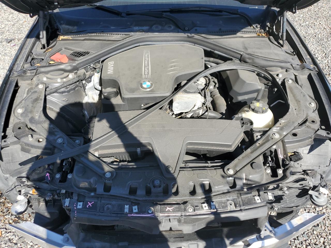 2016 BMW 4er VIN WBA3V7C52G5A25848 Copart auction photo, front end damage thumbnail 11