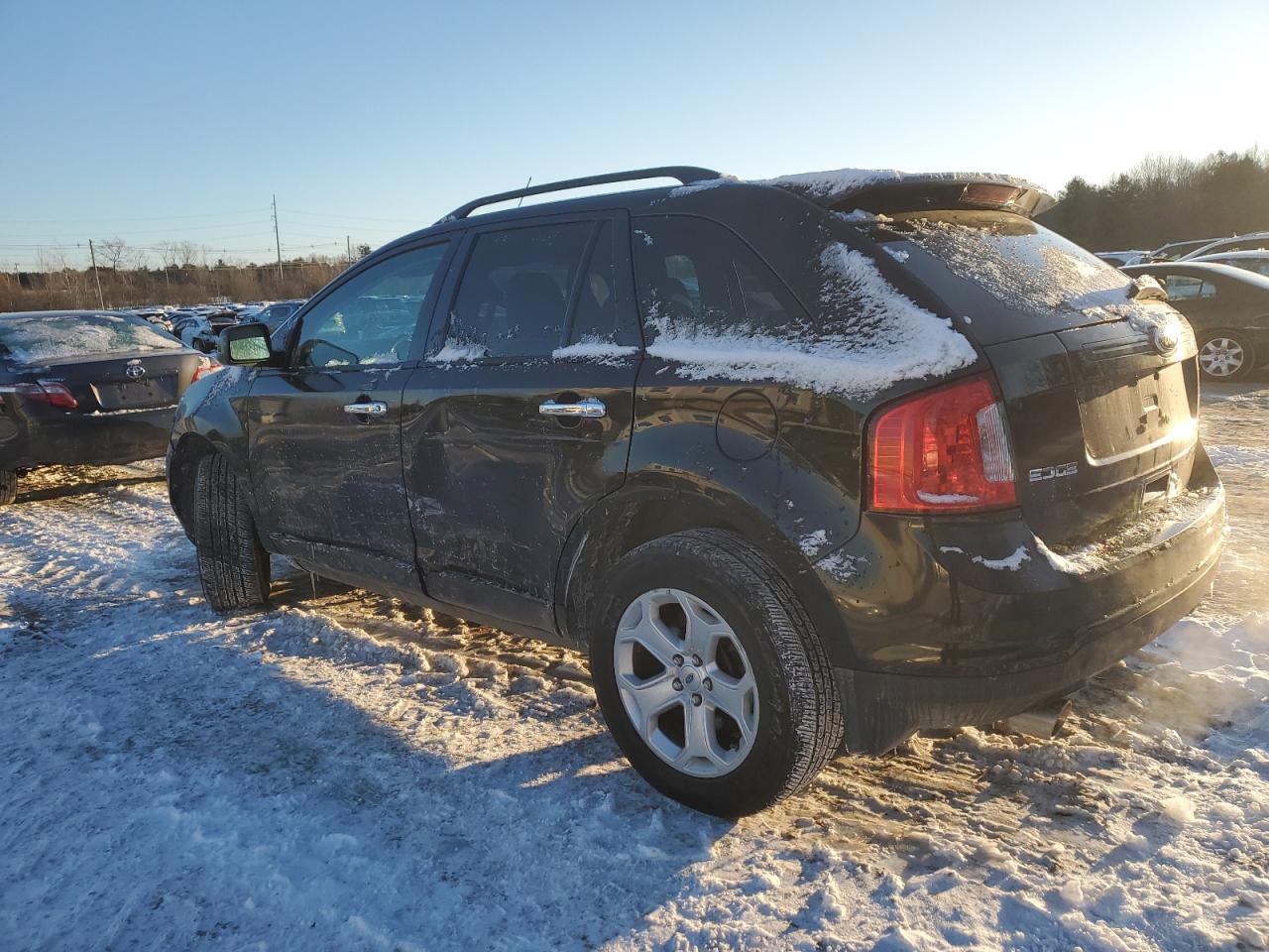2011 Ford Edge VIN 2FMDK4JC6BBA51222 Copart auction photo, side damage thumbnail 2