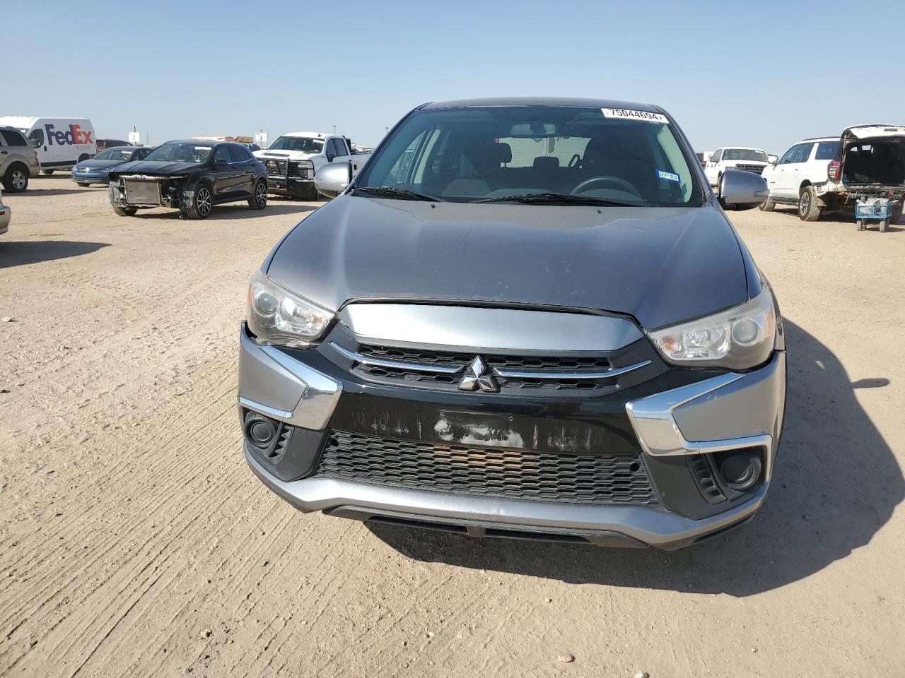 2019 Mitsubishi Outlander VIN JA4AP3AUXKU018059 Copart auction photo, hail / rear end damage thumbnail 5