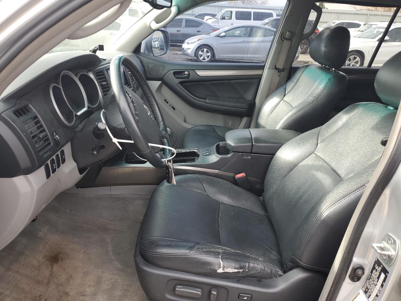 2006 Toyota 4Runner VIN JTEBT14R268030332 Copart auction photo, side / front end damage thumbnail 7