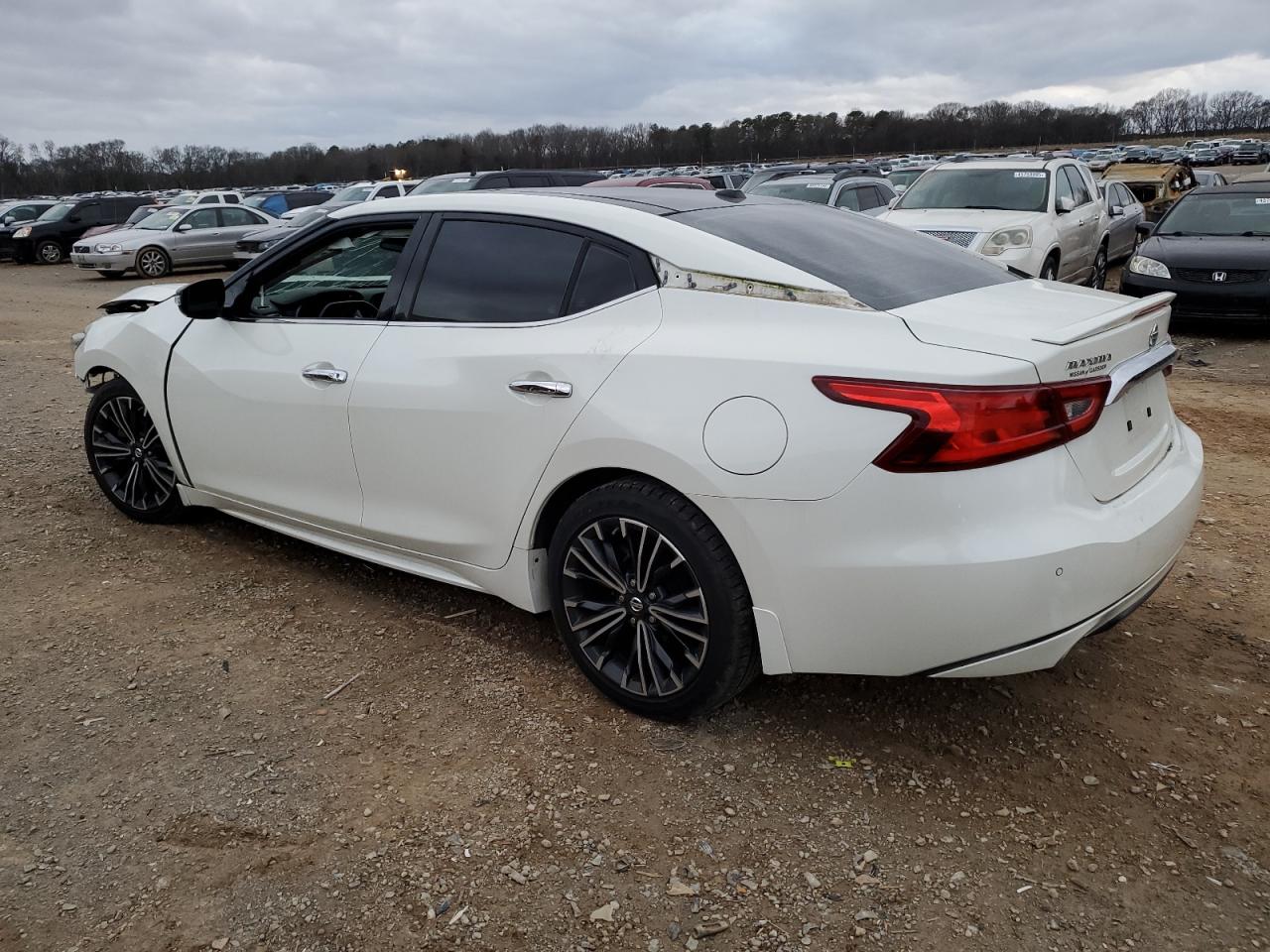 2017 Nissan Maxima VIN 1N4AA6APXHC364068 Copart auction photo, front end damage thumbnail 2