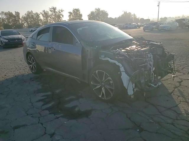 2019 Honda Civic VIN 2HGFC1E50KH705618 Copart auction photo, all over damage thumbnail 11