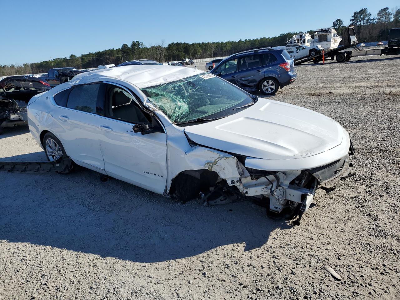 2018 Chevrolet Impala VIN 2G1105SA3J9165533 Copart auction photo, vandalism / all over damage thumbnail 4