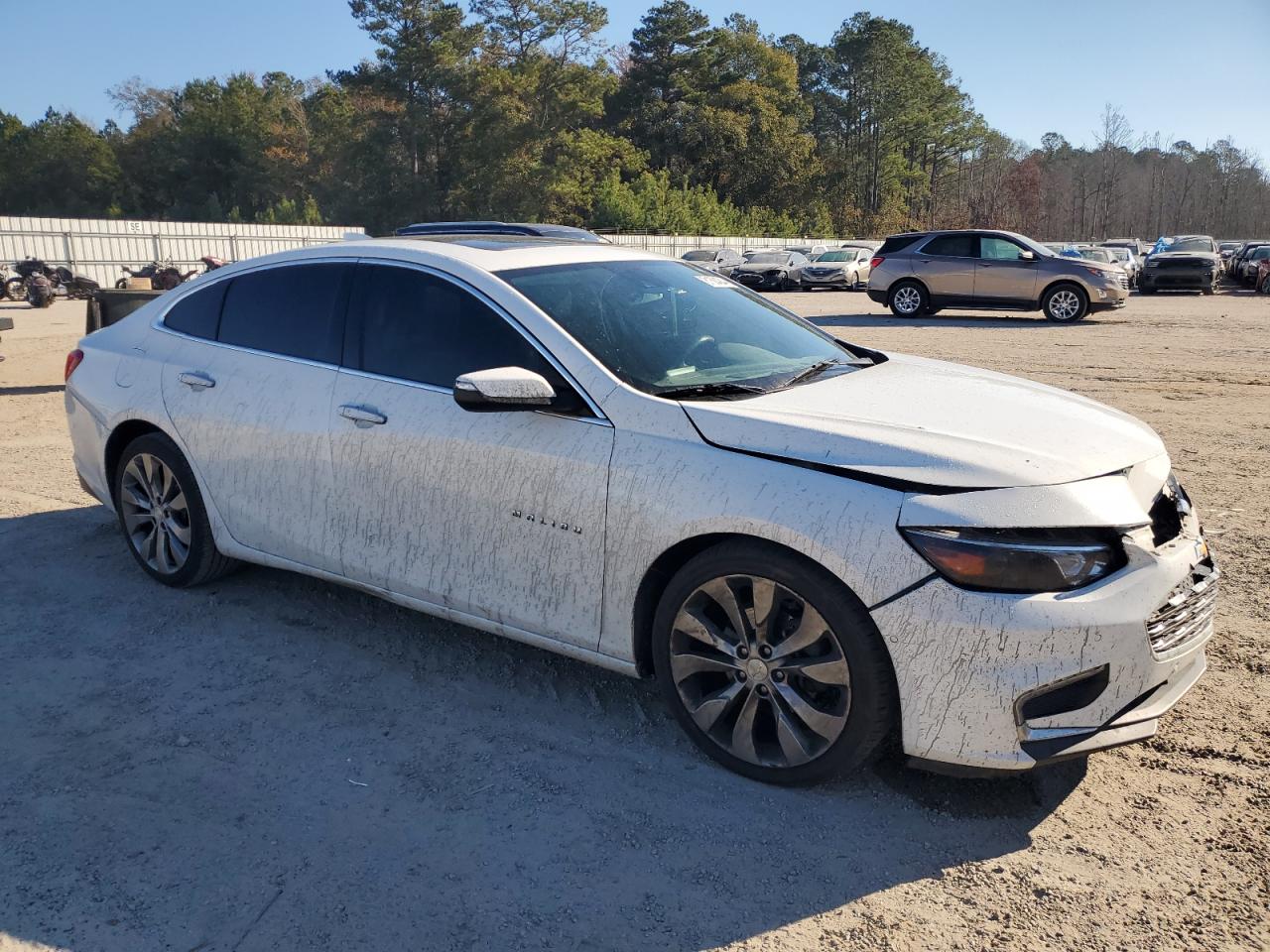 2016 Chevrolet Malibu VIN 1G1ZH5SX2GF189242 Copart auction photo, front end damage thumbnail 4
