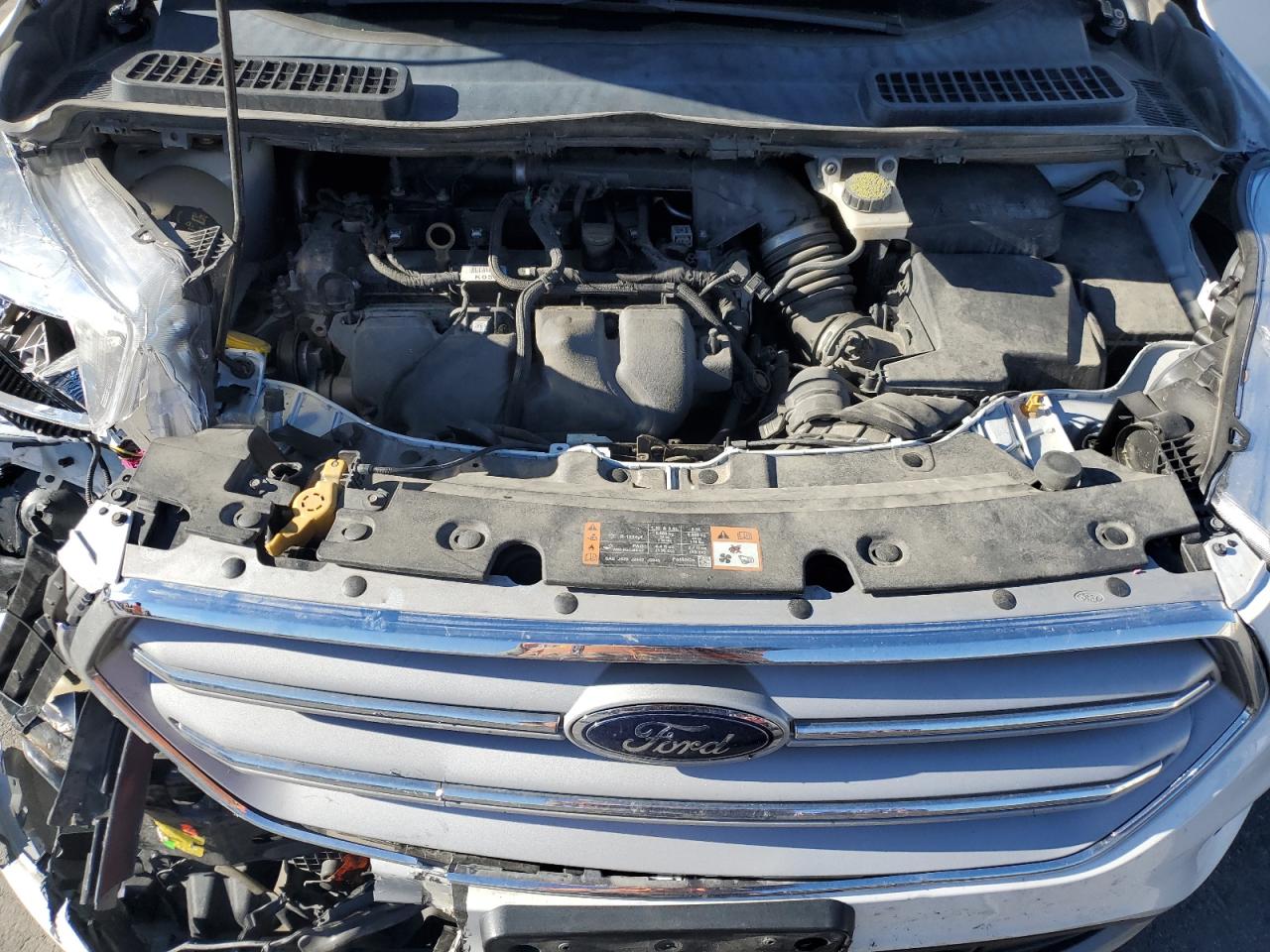 2017 Ford Escape VIN 1FMCU9G96HUC53172 Copart auction photo, front end damage thumbnail 13