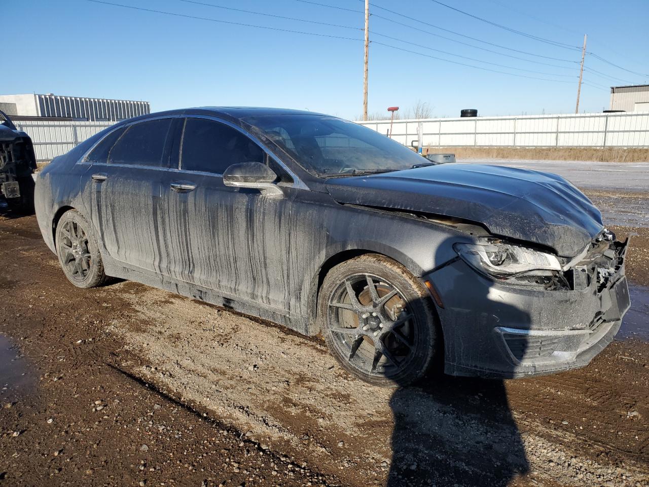 2017 Lincoln MKZ VIN 3LN6L5D90HR641034 Copart auction photo, front end / rear end damage thumbnail 4