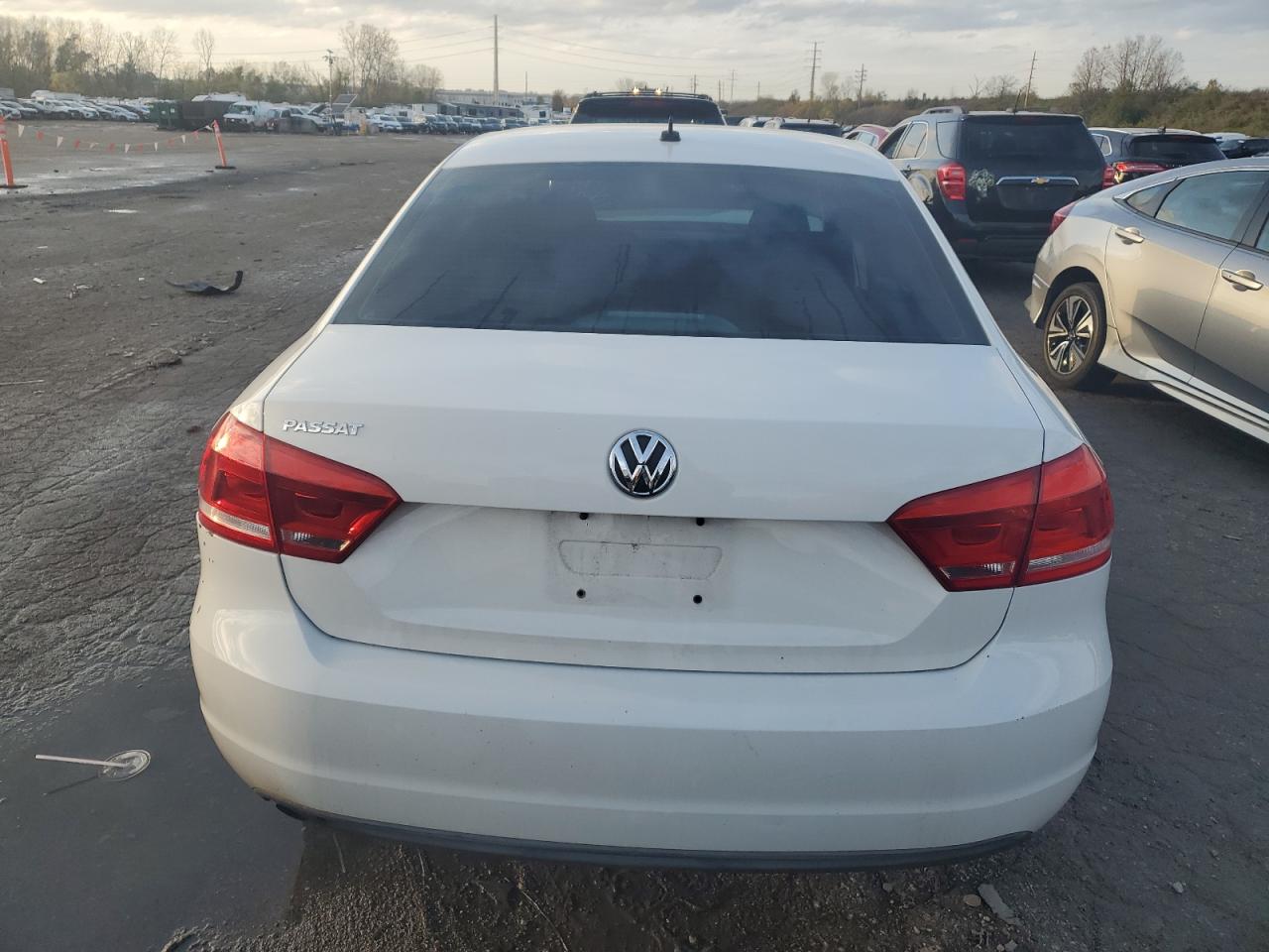 2014 Volkswagen Passat VIN 1VWAP7A32EC010761 Copart auction photo, front end damage thumbnail 6