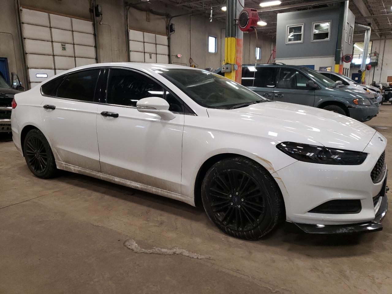 2015 Ford Fusion VIN 3FA6P0H71FR302189 Copart auction photo, front end / minor dent/scratches damage thumbnail 4