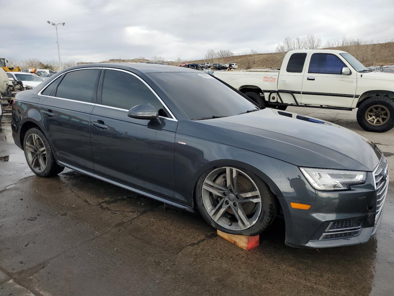 2018 Audi A4 VIN WAUENAF48JA031948 Copart auction photo, front end damage thumbnail 4