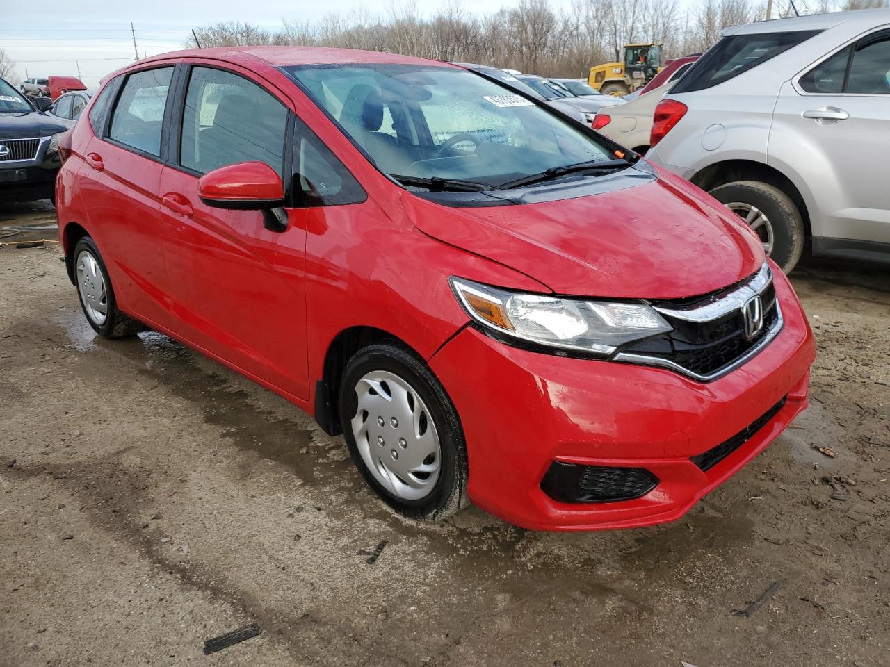 2019 Honda Fit VIN 3HGGK5H41KM722561 Copart auction photo, front end damage thumbnail 4