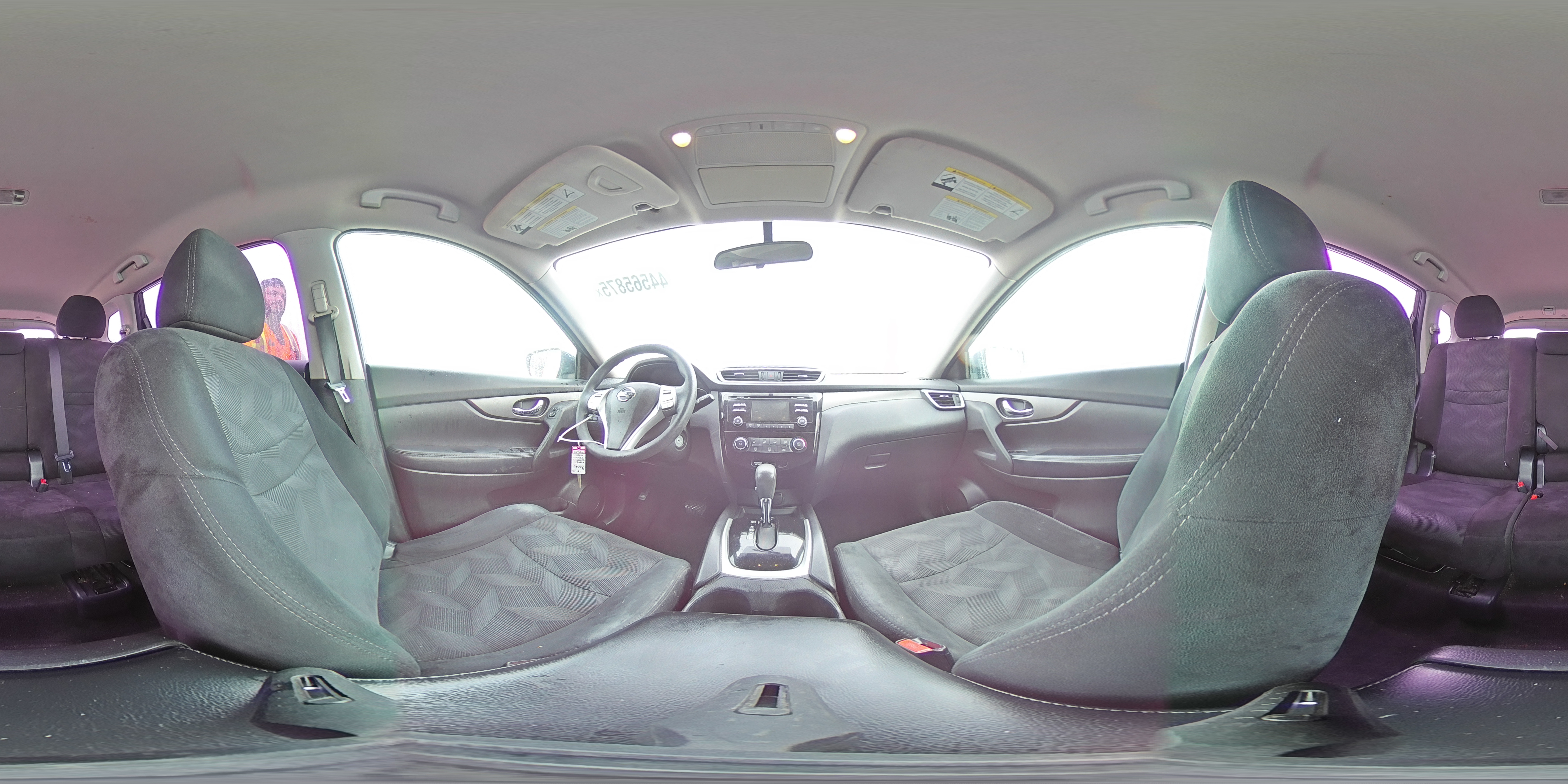 2016 Nissan Rogue VIN 5N1AT2MTXGC786065 Copart auction photo, all over damage thumbnail 14