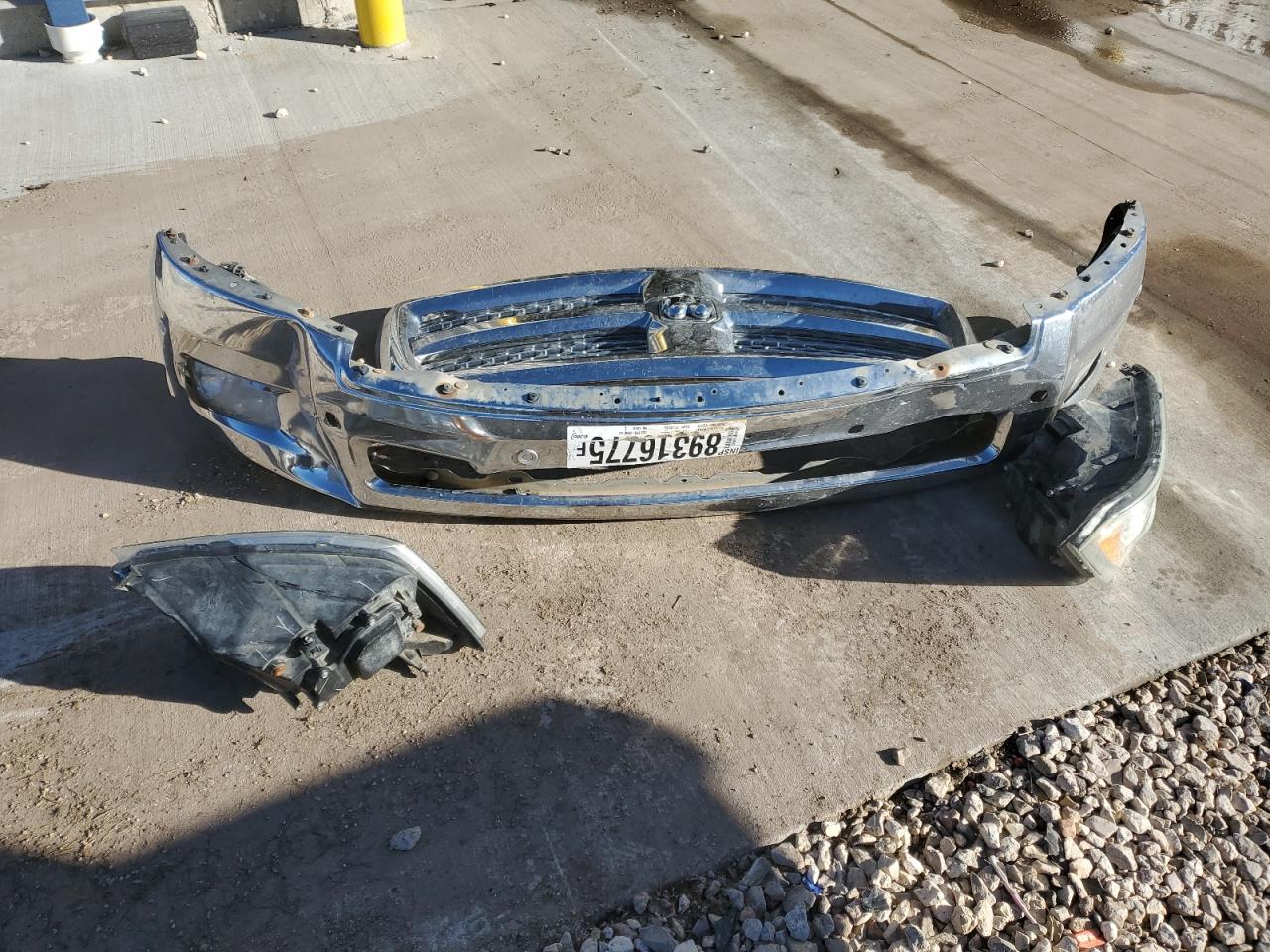 2018 RAM 2500 VIN 3C6UR5FLXJG180548 Copart auction photo, front end damage thumbnail 12