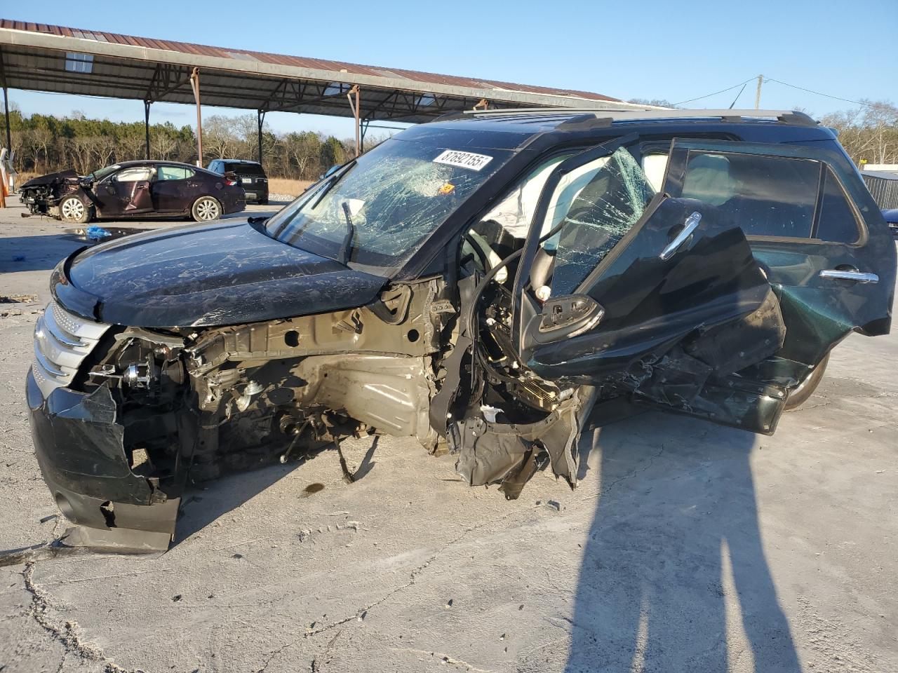 2014 Ford Explorer VIN 1FM5K7D87EGB99552