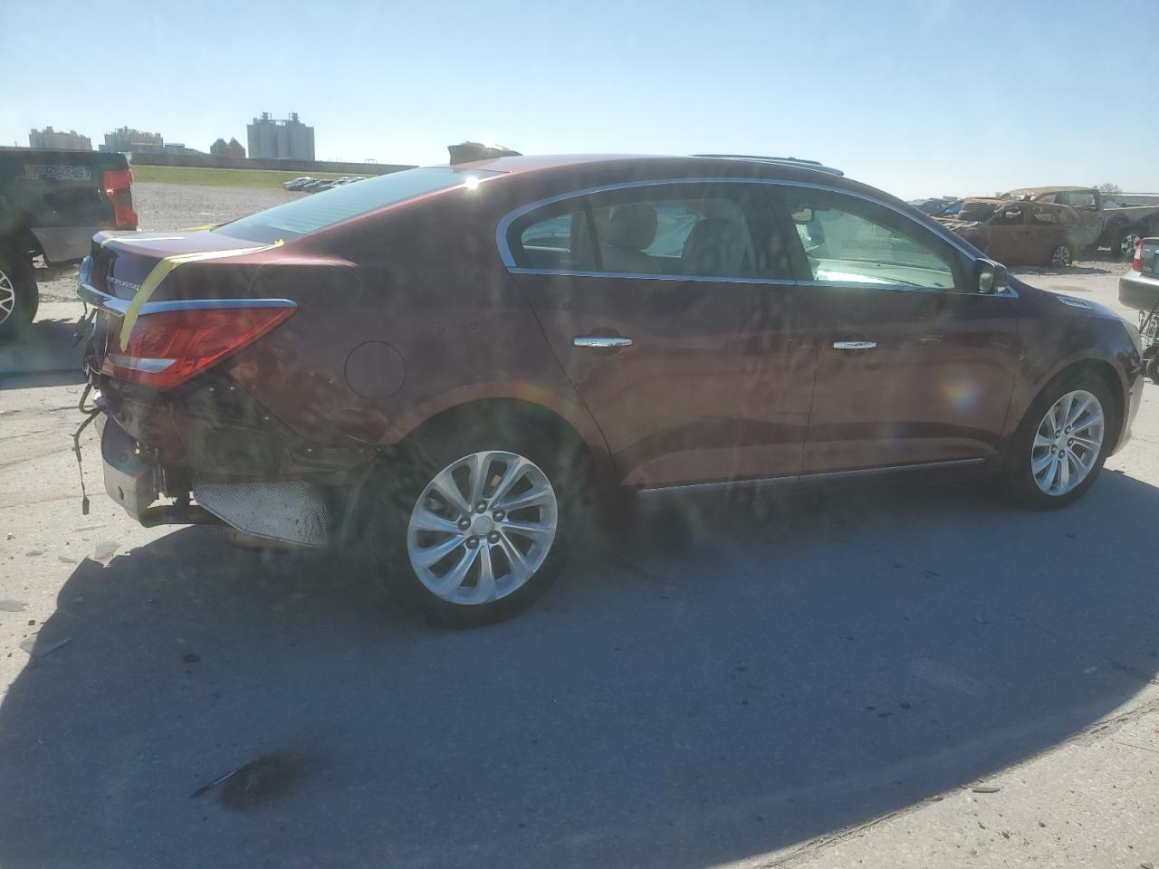 2016 Buick LaCrosse VIN 1G4GB5G38GF158059 Copart auction photo, rear end damage thumbnail 3