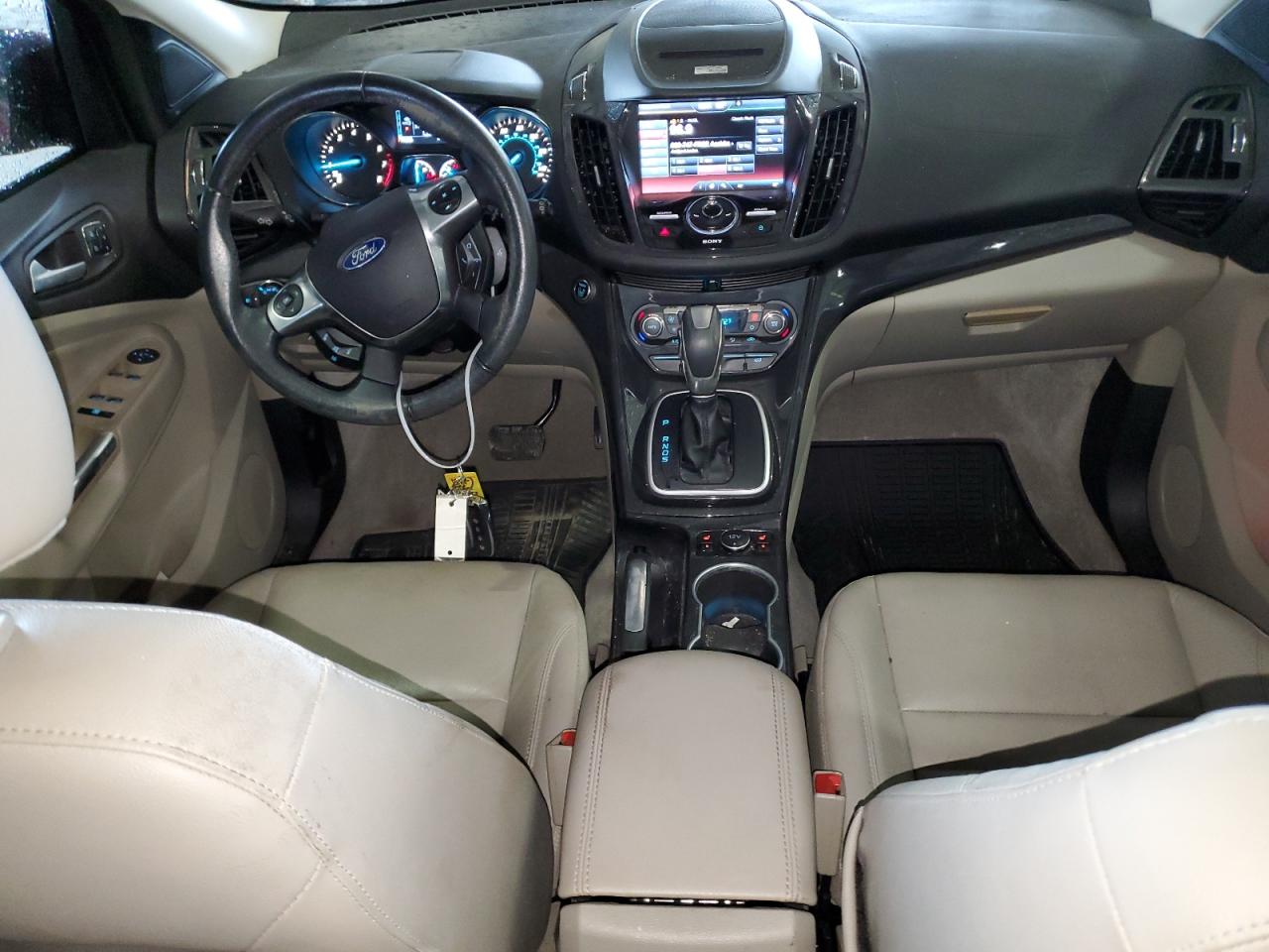 2014 Ford Escape VIN 1FMCU0JX6EUB23374 Copart auction photo, rear end damage thumbnail 8