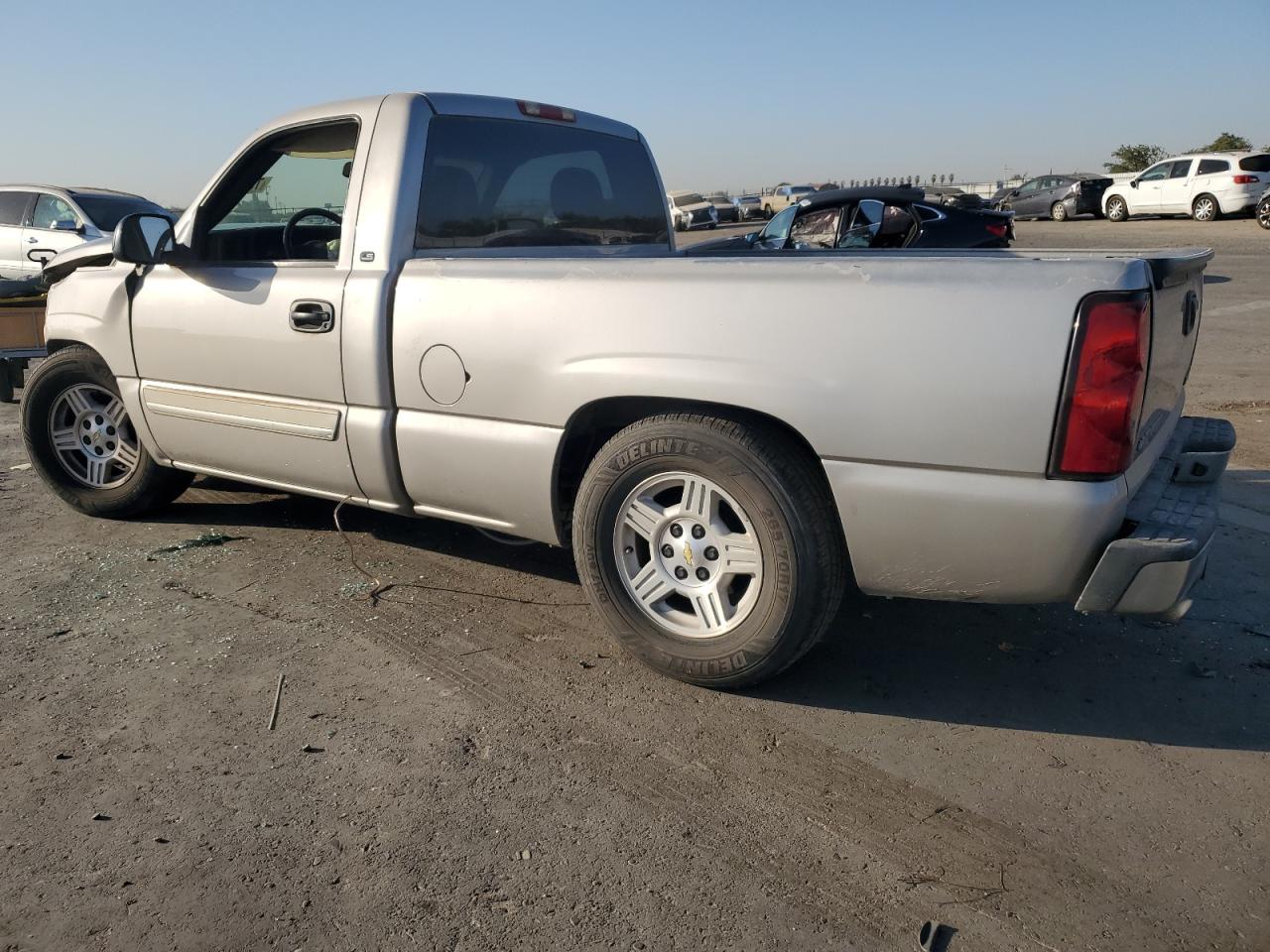 2004 Chevrolet Silverado VIN 1GCEC14V24Z321550 Copart auction photo, front end damage thumbnail 2