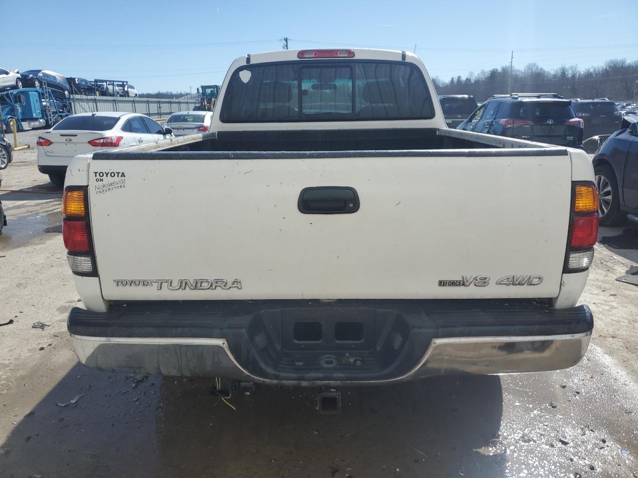 2001 Toyota Tundra VIN 5TBBT44101S136209 Copart auction photo, front end damage thumbnail 6