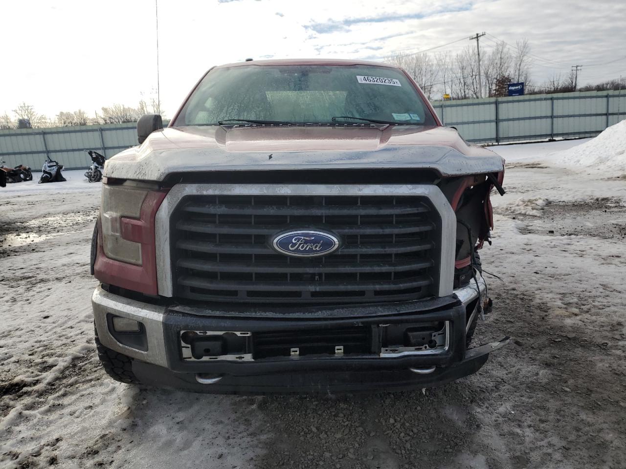 2015 Ford F-150 VIN 1FTEX1EPXFKE99724 Copart auction photo, front end / side damage thumbnail 5