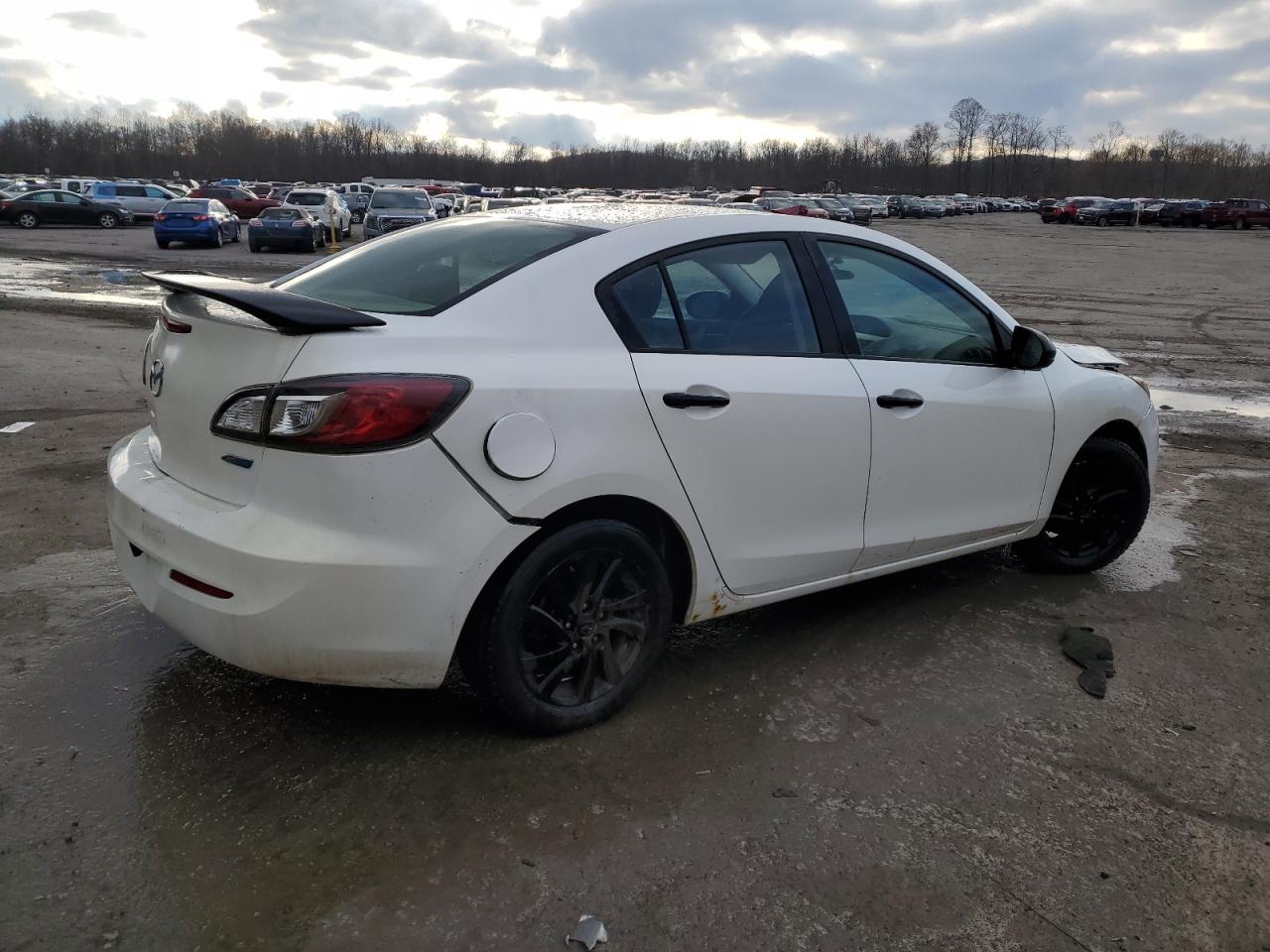2012 Mazda 3 VIN JM1BL1V76C1694820 Copart auction photo, front end damage thumbnail 3