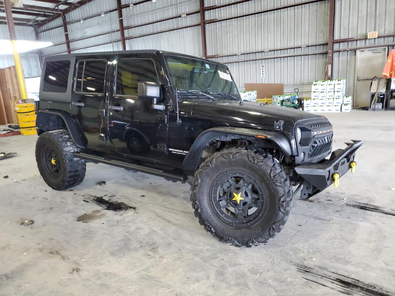 2016 Jeep Wrangler VIN 1C4BJWDG6GL135587 Copart auction photo, front end damage thumbnail 4