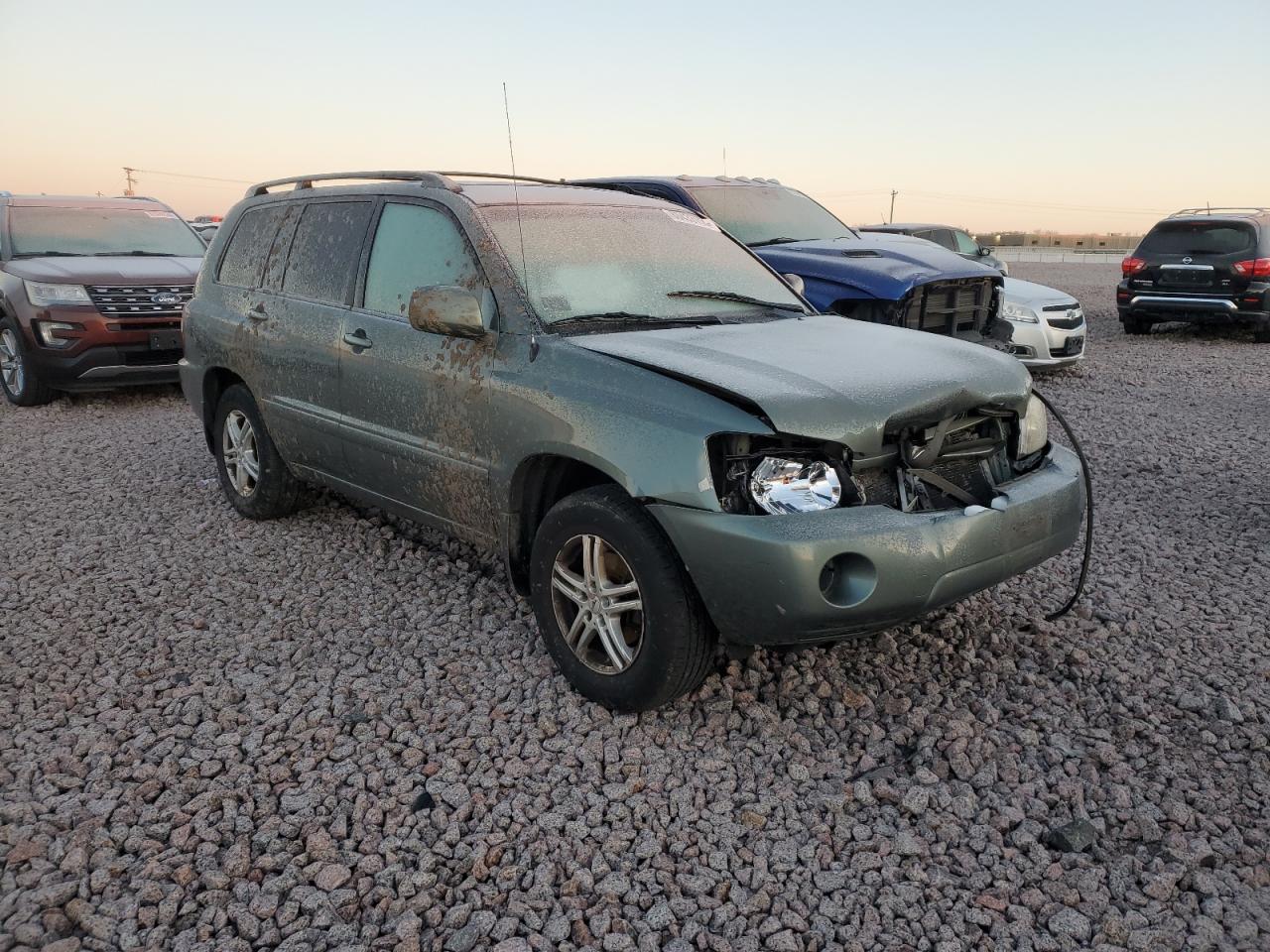 2004 Toyota Highlander VIN JTEDP21A340006036 Copart auction photo, front end damage thumbnail 4
