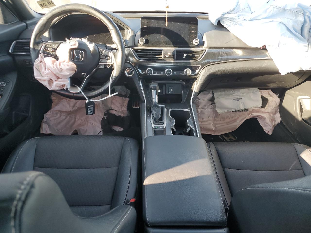 2019 Honda Accord VIN 1HGCV1F32KA158859 Copart auction photo, rear end / front end damage thumbnail 8