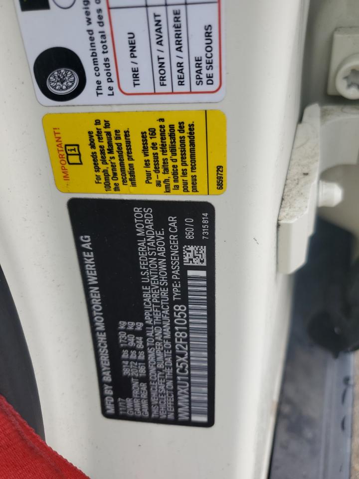 2018 MINI Cooper VIN WMWXU1C5XJ2F81058 Copart auction photo, front end damage thumbnail 13