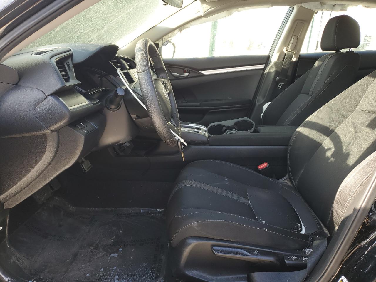 2020 Honda Civic VIN 2HGFC2F60LH532293 Copart auction photo, side / front end damage thumbnail 7