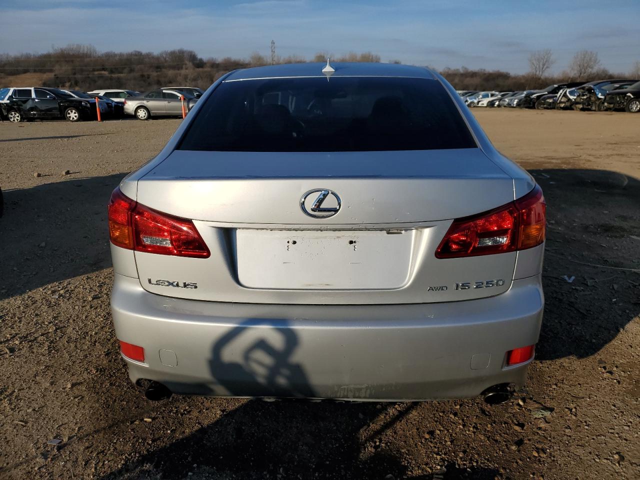 2008 Lexus IS VIN JTHCK262685017815 Copart auction photo, front end / side damage thumbnail 6
