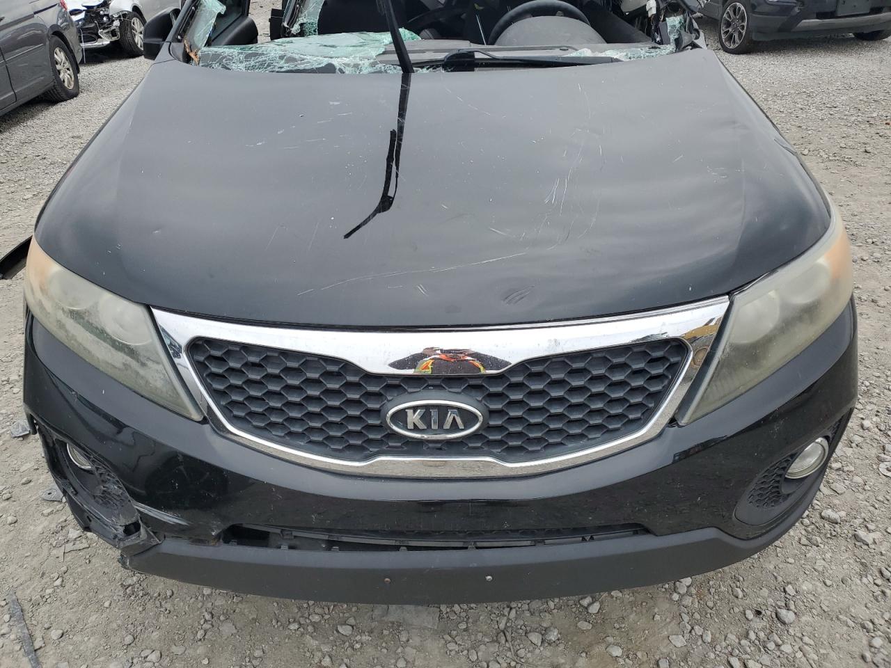 2011 KIA Sorento VIN 5XYKTDA24BG168017 Copart auction photo, all over damage thumbnail 12