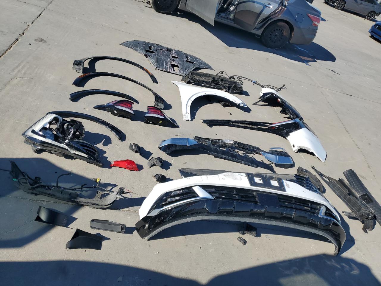 2023 KIA Sportage VIN 5XYK53AF5PG082858 Copart auction photo, front end / rear end damage thumbnail 13