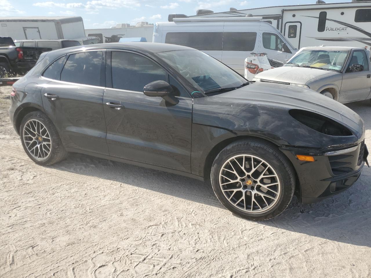 2018 Porsche Macan VIN WP1AA2A52JLB13664 Copart auction photo, front end / rear end damage thumbnail 4