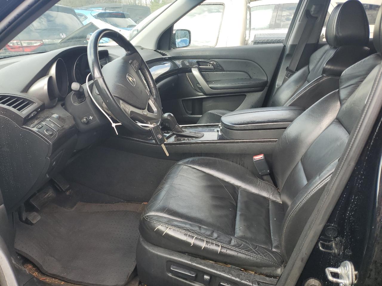2009 Acura MDX VIN 2HNYD28289H513461 Copart auction photo, front end / side damage thumbnail 7