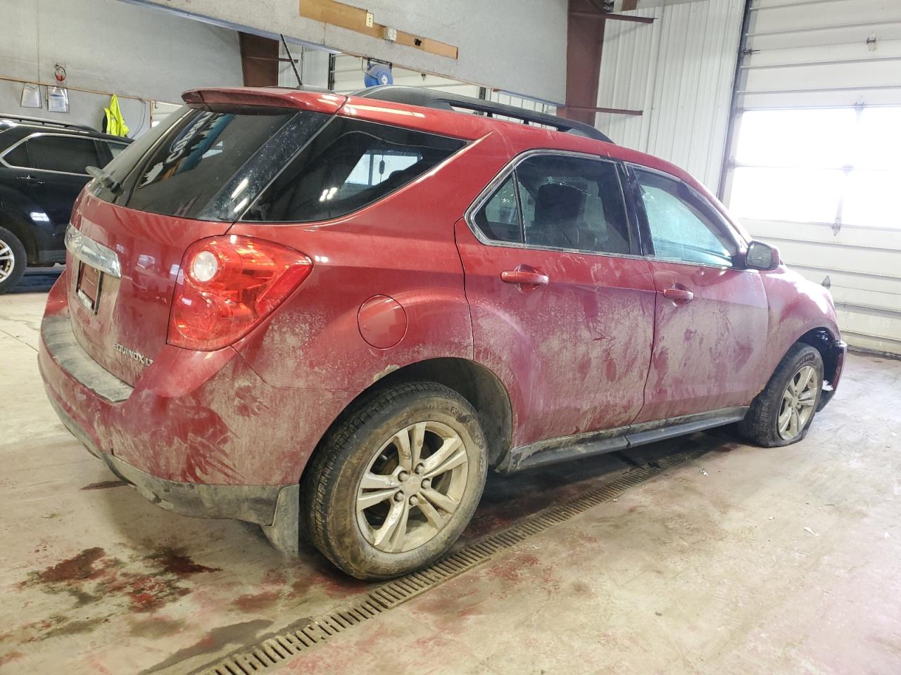 2015 Chevrolet Equinox VIN 2GNFLFEKXF6223250 Copart auction photo, side / front end damage thumbnail 3