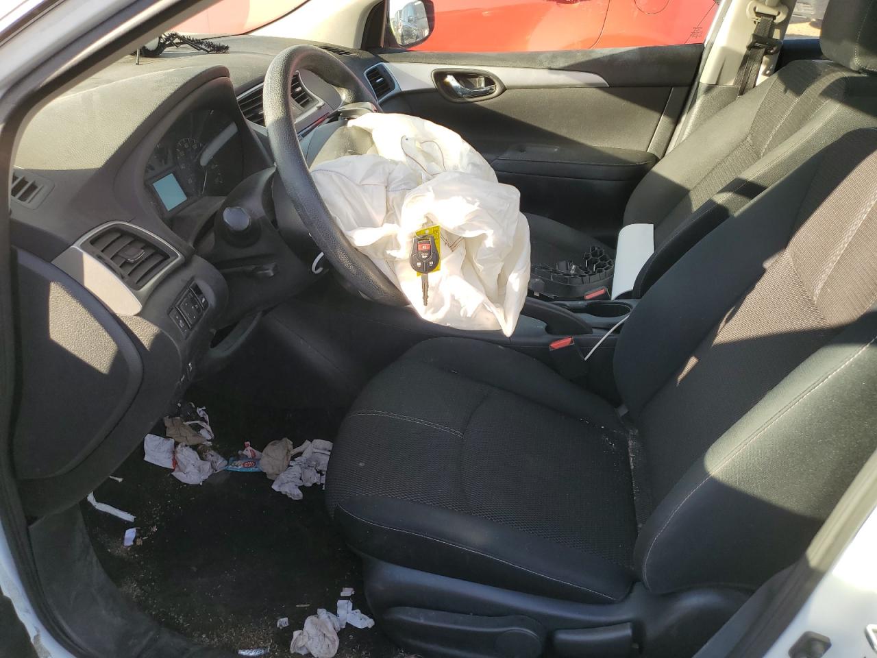2017 Nissan Sentra VIN 3N1AB7AP2HY373838 Copart auction photo, front end damage thumbnail 7