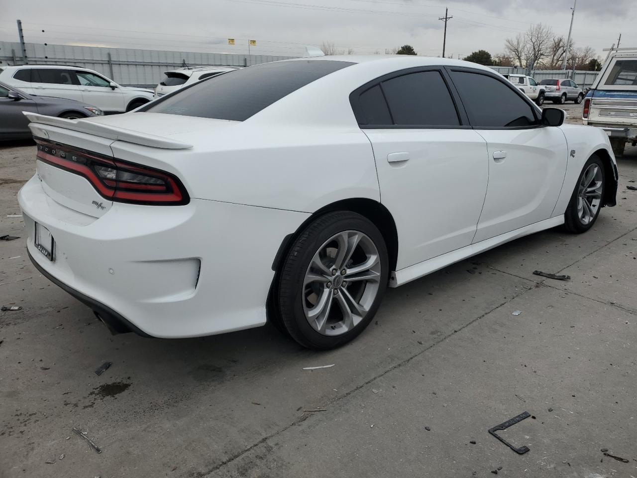 2020 Dodge Charger VIN 2C3CDXCT1LH159839 Copart auction photo, front end / minor dent/scratches damage thumbnail 3