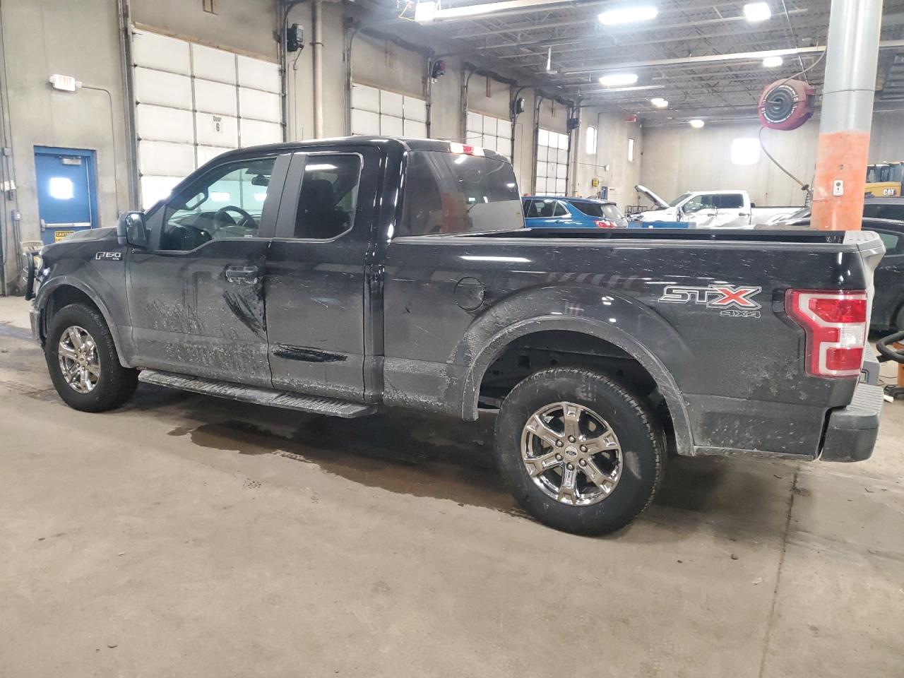 2018 Ford F-150 VIN 1FTEX1EP4JKE37342 Copart auction photo, side damage thumbnail 2
