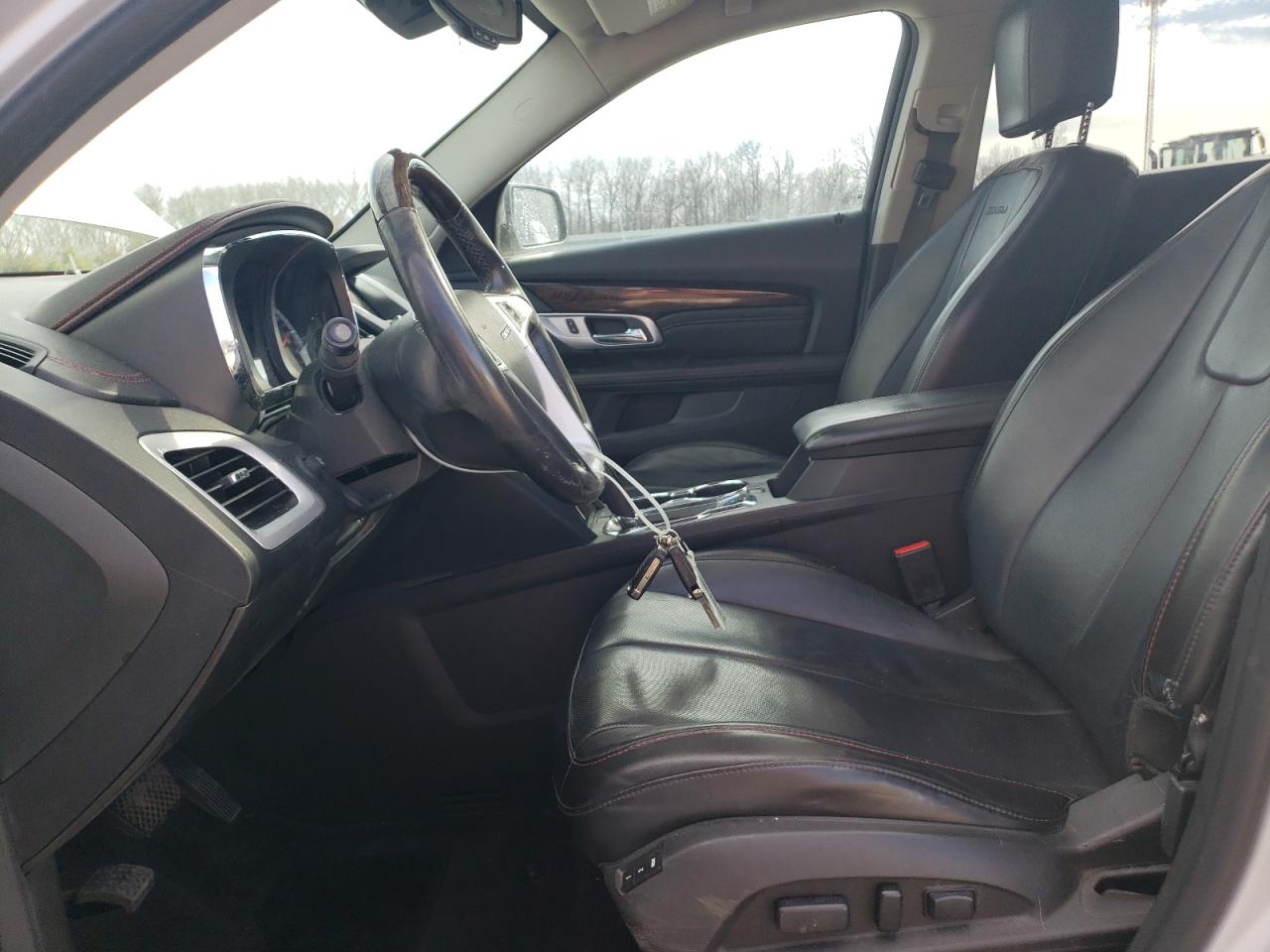 2014 GMC Terrain VIN 2GKALUEK0E6348252 Copart auction photo, side / front end damage thumbnail 7