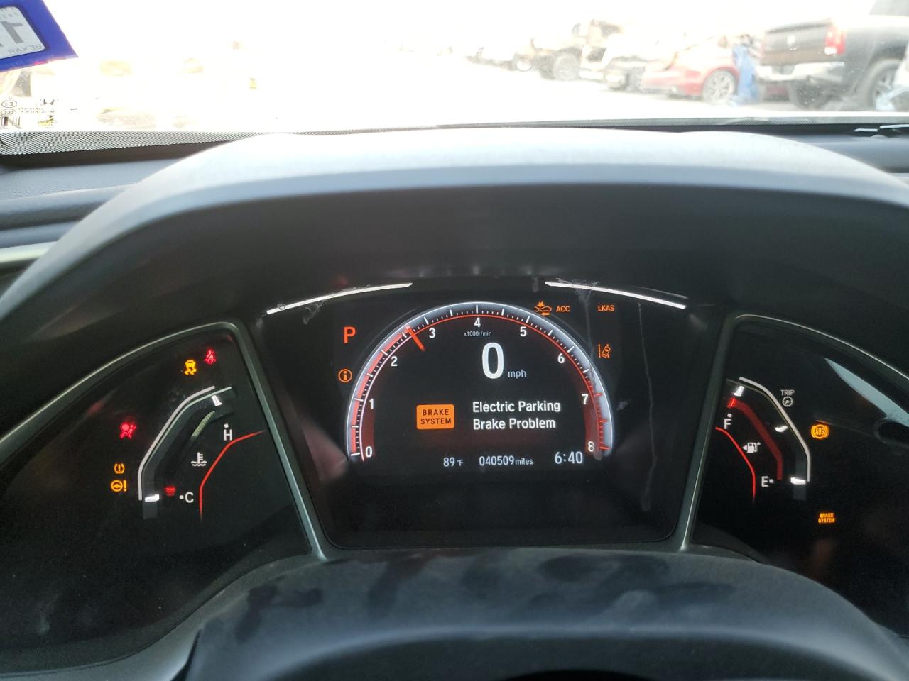 2021 Honda Civic VIN 2HGFC2F85MH504444 Copart auction photo, front end damage thumbnail 9
