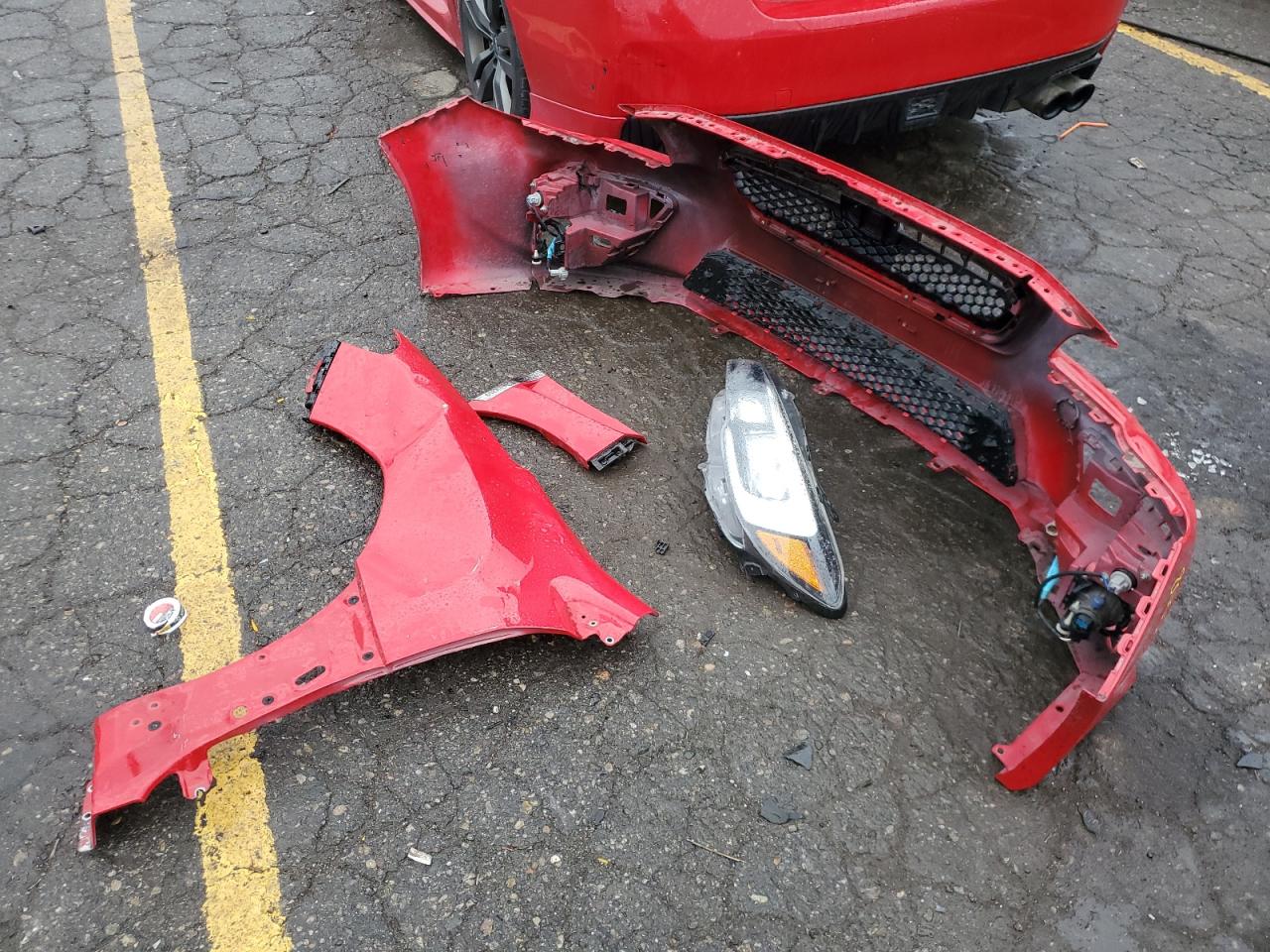 2016 Subaru WRX VIN JF1VA1N64G8827376 Copart auction photo, front end / side damage thumbnail 12