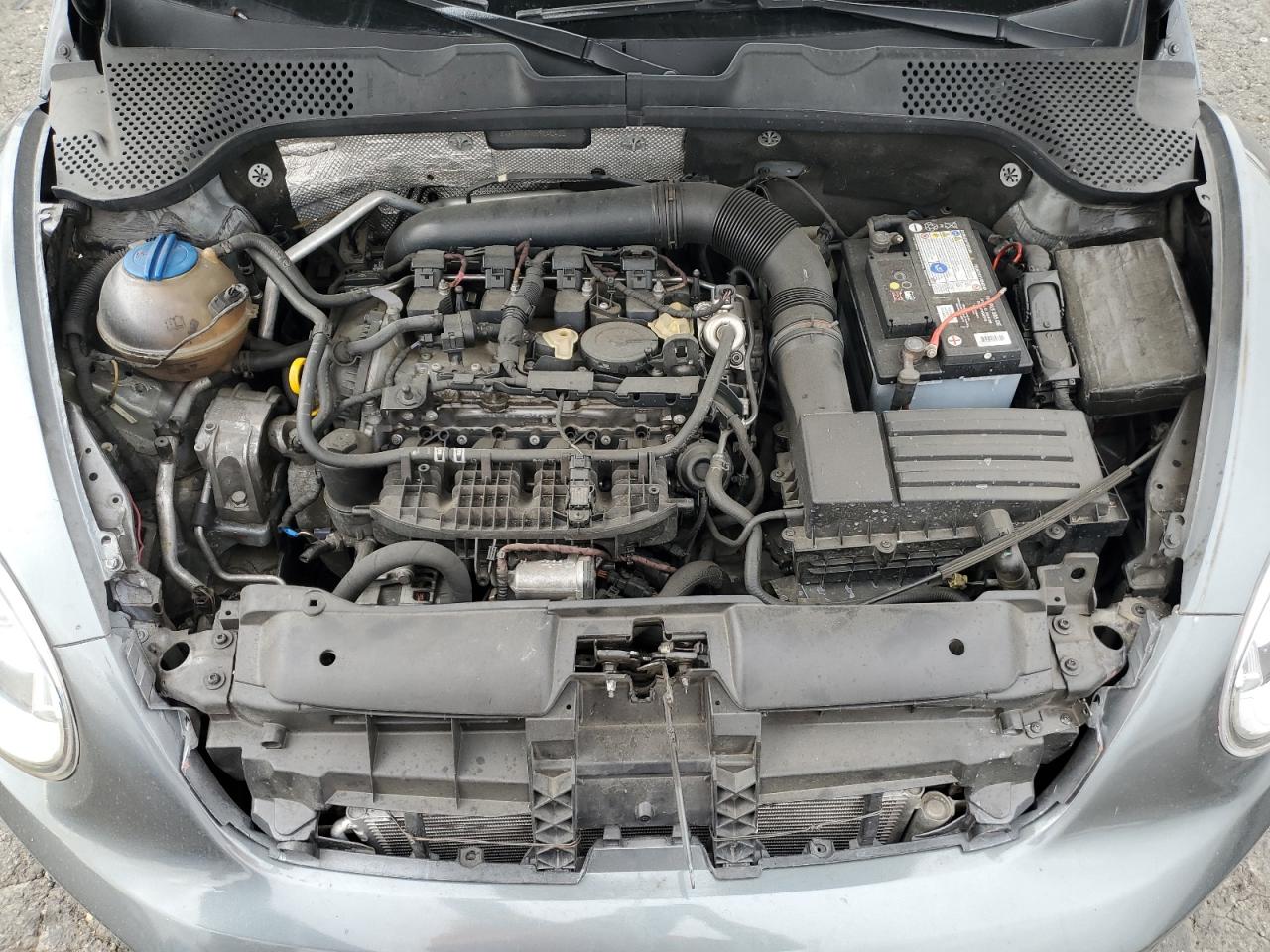 2014 Volkswagen Beetle VIN 3VWF17AT6EM640465 Copart auction photo, side damage thumbnail 11