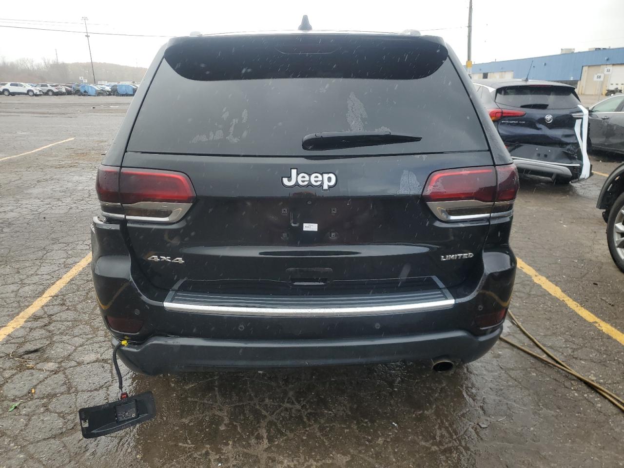2017 Jeep Grand Cherokee VIN 1C4RJFBG9HC901122 Copart auction photo, rear end / side damage thumbnail 6