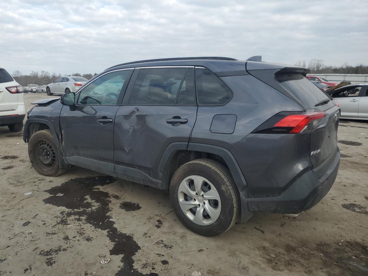 2020 Toyota RAV 4 VIN 2T3H1RFV2LW098973 Copart auction photo, front end / side damage thumbnail 2