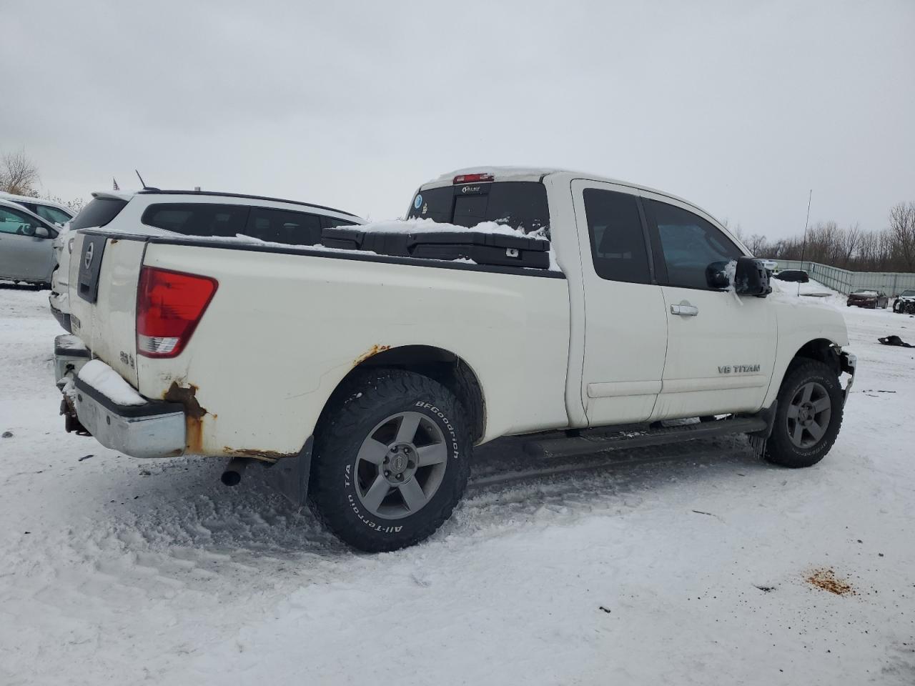 2005 Nissan Titan VIN 1N6BA06B35N527410 Copart auction photo, all over damage thumbnail 3