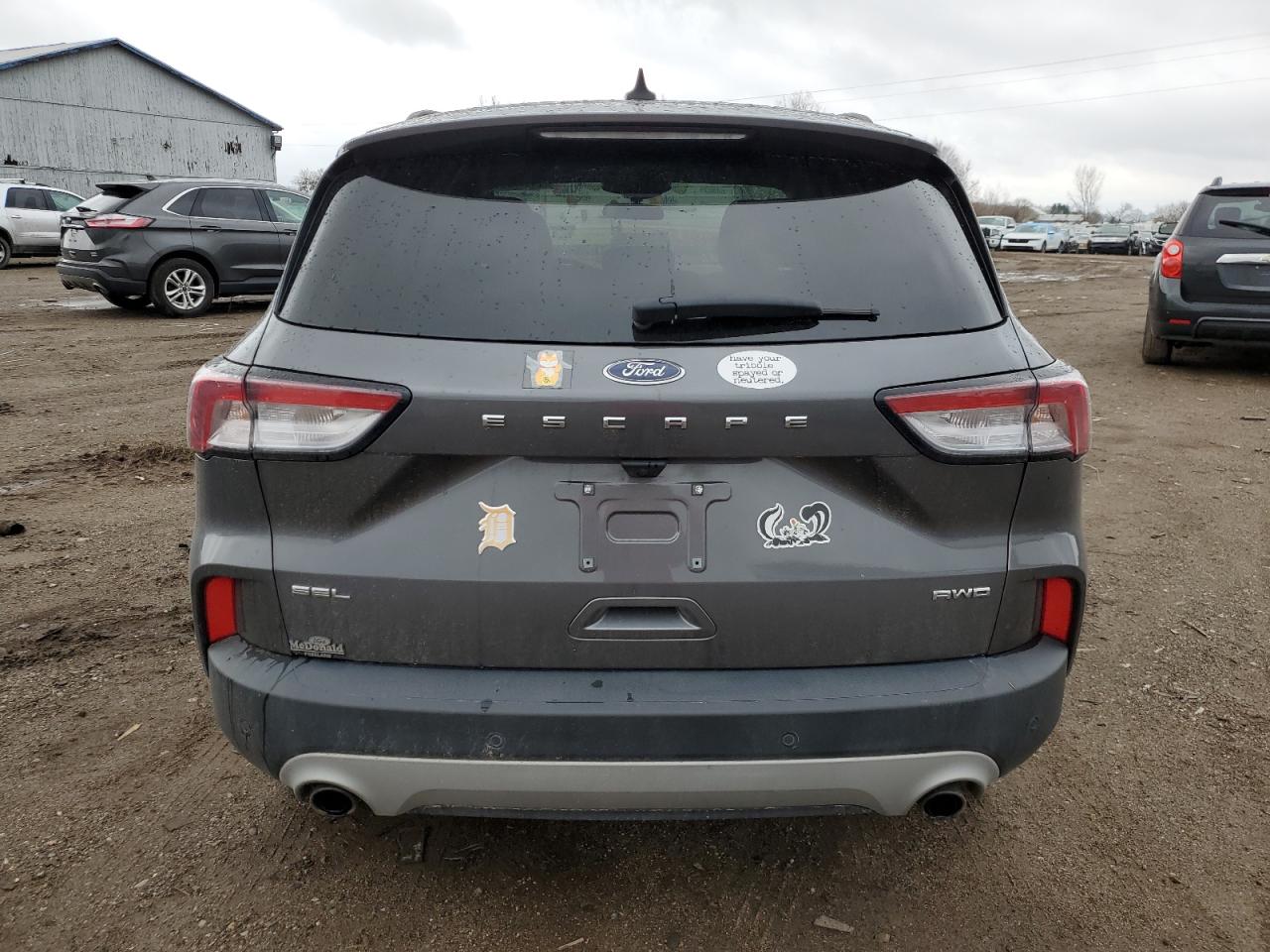 2021 Ford Escape VIN 1FMCU9H66MUA49888 Copart auction photo, front end damage thumbnail 6