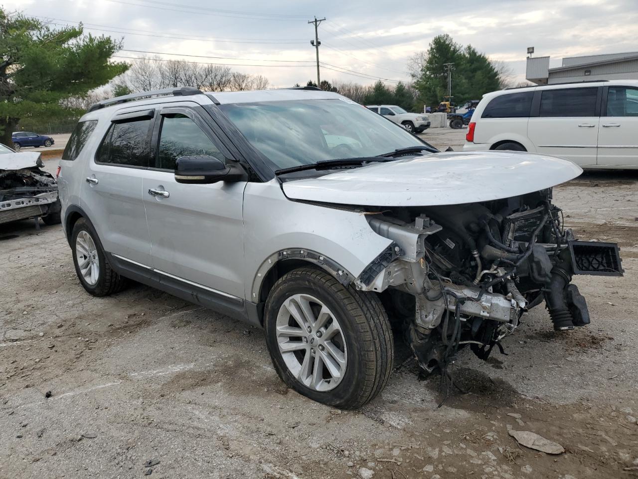 2011 Ford Explorer VIN 1FMHK7D81BGA95700 Copart auction photo, all over damage thumbnail 4