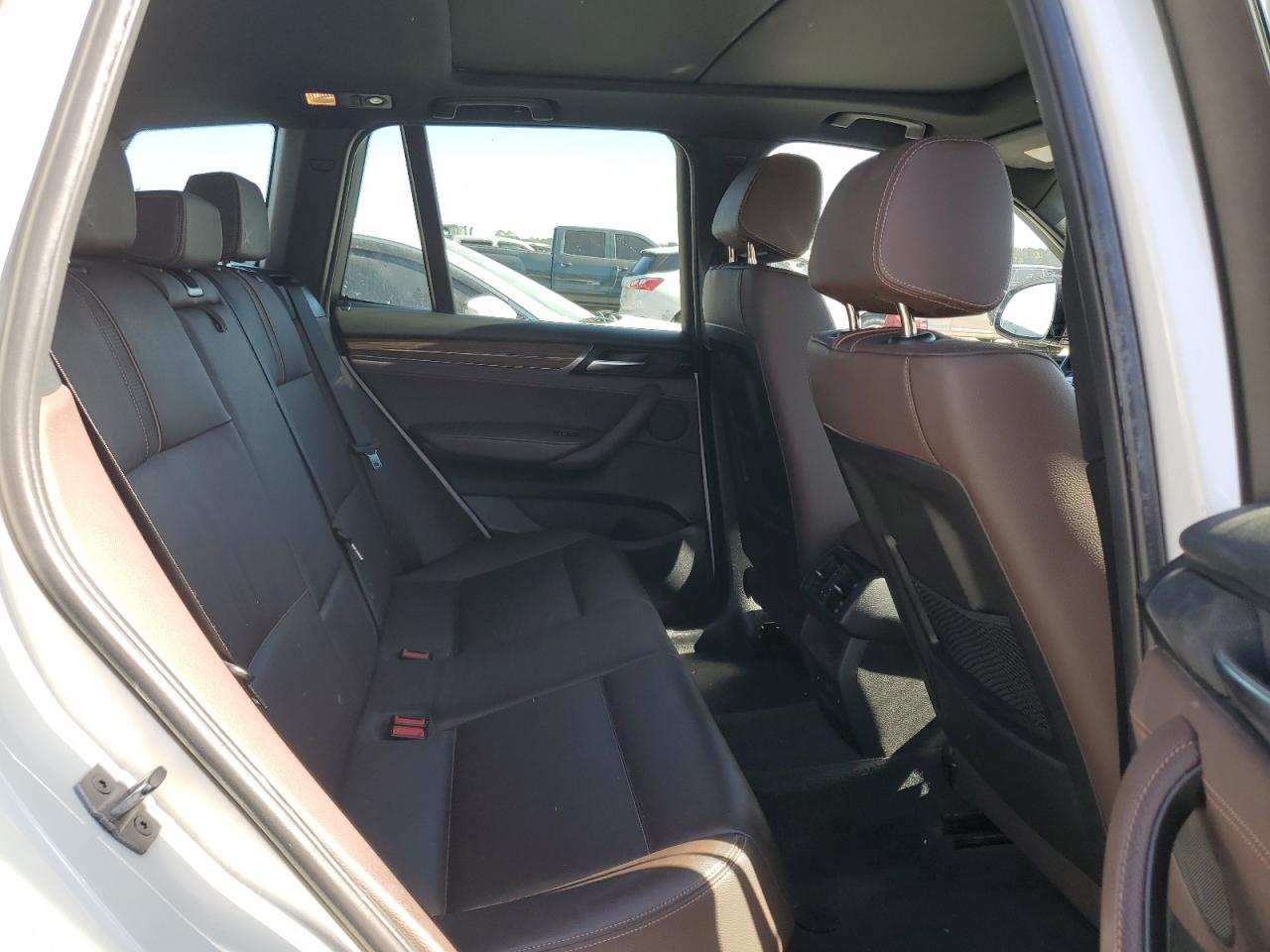 2017 BMW X3 VIN 5UXWX9C39H0T18905 Copart auction photo, top/roof / front end damage thumbnail 11