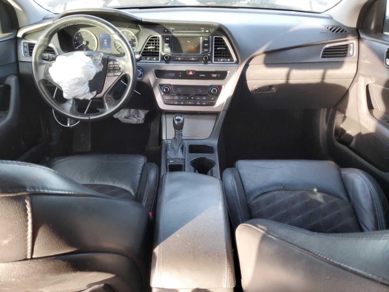 2015 Hyundai Sonata VIN 5NPE34AF9FH042816 Copart auction photo, front end damage thumbnail 8