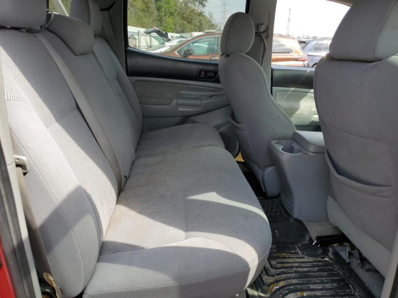 2007 Toyota Tacoma VIN 3TMJU62N47M042103 Copart auction photo, rear end / front end damage thumbnail 10